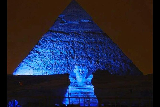 Giza Pyramids Sound & Light Show At Night - Snacks, water, and the small comforts