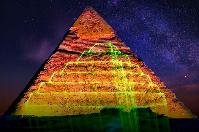 Giza Pyramids Sound & Light Show At Night - The 6 p.m. hotel pickup