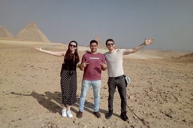 Giza Pyramids, Sphinx and Egyptian Museum tour - Meeting the Great Sphinx and Valley Temple