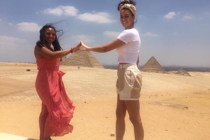 Giza pyramids,Sphinx, ATV bike,Camel ,Dinner Cruise&Shopping tour - Menkaure and the six-pyramid viewpoint