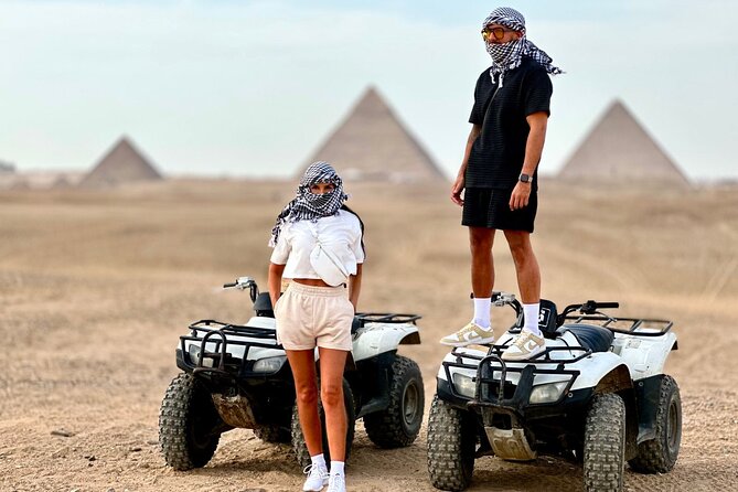 Giza pyramids,Sphinx, ATV bike,Camel ,Dinner Cruise&Shopping tour - Starting at the Giza Pyramids