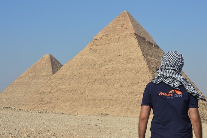 Giza Pyramids & Sphinx day trip - Camel or horse rides in the desert