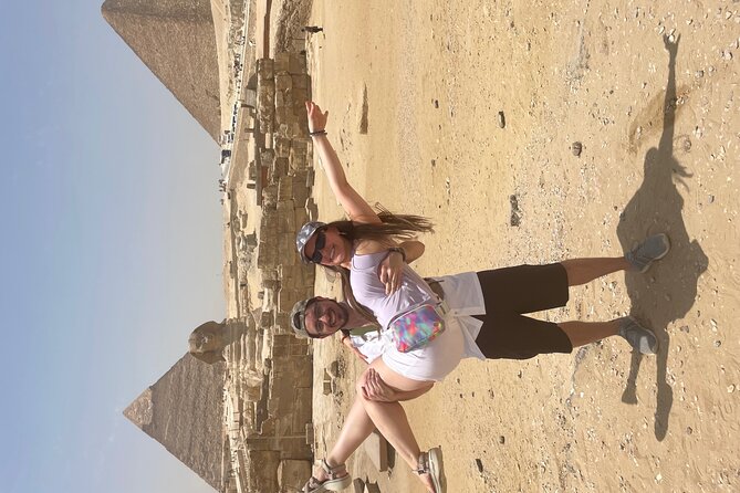 Giza Pyramids, Sphinx, Egyptian Museum day tour with a guide - Starting with Khufu, the Great Pyramid