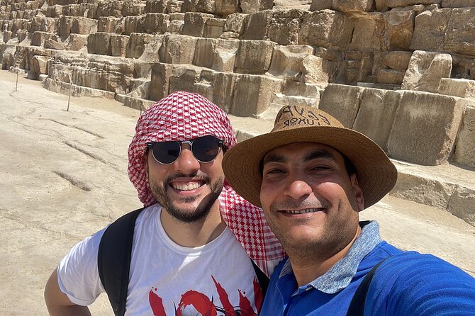 Giza Pyramids, Sphinx, Egyptian Museum day tour with a guide - The Valley Temple and the Great Sphinx