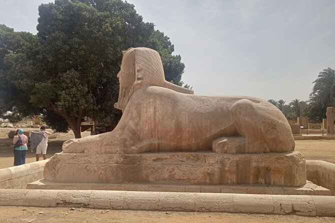 Giza Pyramids, Sphinx, Memphis, Saqqara, with private tour guide - Memphis and Mit Rahina Museum