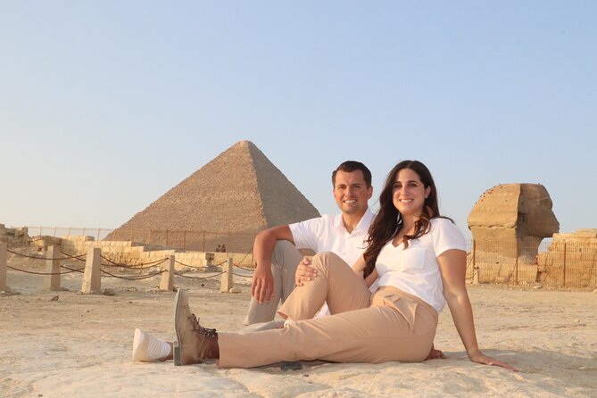 Giza pyramids, sphinx , panorama pyramids & shopping tour - What happens at the papyrus workshop