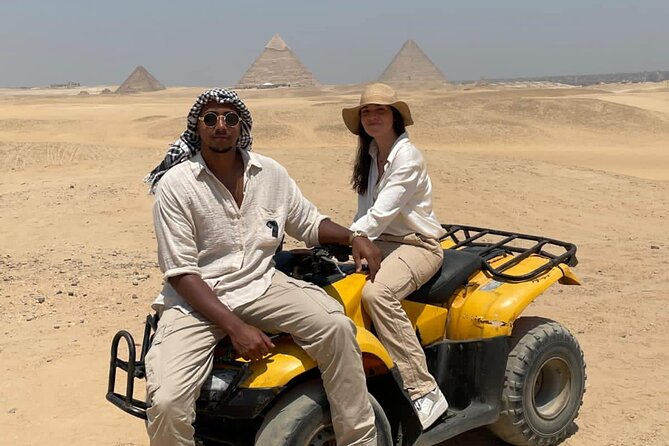 Giza pyramids ,sphinx ,quad bike &camel ride Private Excursion - What this four-hour Giza experience is really designed to do