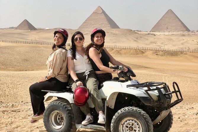 Giza pyramids ,sphinx ,quad bike &camel ride Private Excursion - The 15-minute camel ride is brief but memorable