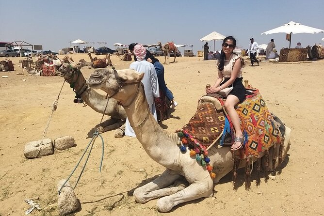 Giza pyramids ,sphinx ,quad bike &camel ride Private Excursion - One hour on a quad bike adds the real adventure