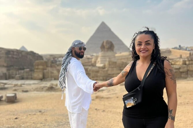Giza pyramids ,sphinx ,quad bike &camel ride Private Excursion - Hotel pickup makes the morning easier