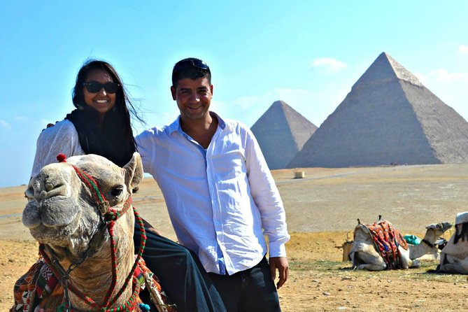Giza pyramids Sphinx Sakkara and Memphis Private Day Tour - Starting at the Giza pyramids