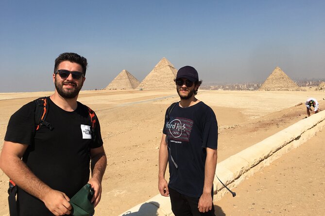 Giza Pyramids, Sphinx, Sakkara Pyramid with Camel ride & Shopping - Why this Cairo pyramid day works well