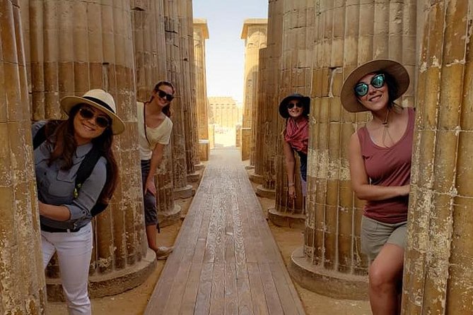 Giza Pyramids - Sphinx & Saqqara & Memphis - Why this combination works so well