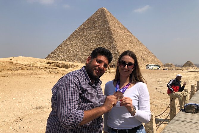 Giza Pyramids & sphinx ,Saqqara(step pyramids,Dahshour (red and bent pyramids) - Is $55 per person good value?
