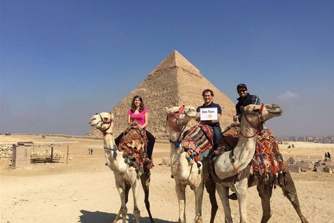 Giza Pyramids with Camel Ride and Egyptian Museum - Private transfers and the value of the $8 price