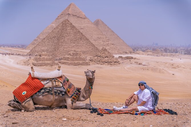 Giza pyramids with professional photography - What the guide adds beyond the camera
