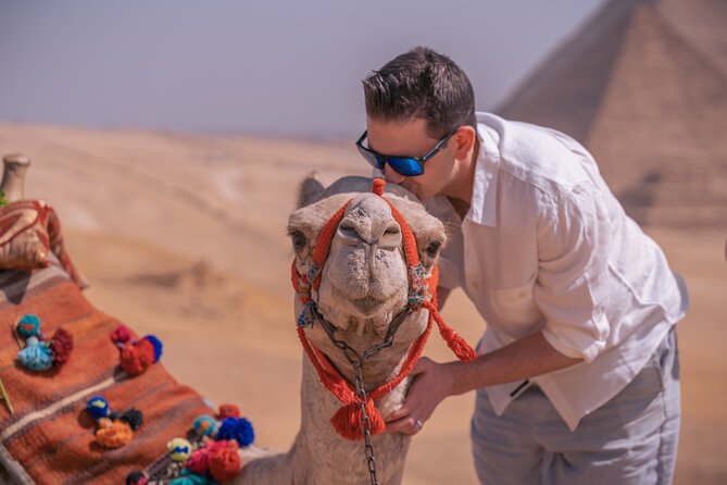 Giza pyramids with professional photography - The Sphinx and Valley Temple add historical weight