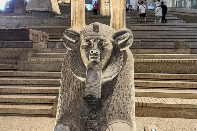 Grand Egyptian Museum and Pyramids of Giza Private Tour - Seeing Khafre’s Pyramid and its surviving cap