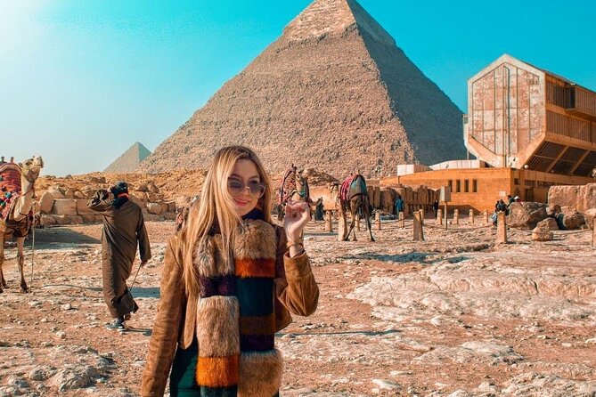 Grand Egyptian museum (GEM), Giza Pyramids, Sphinx and lunch - Lunch with falafel and Egyptian tea