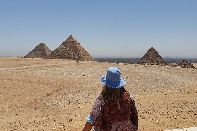 Grand Egyptian museum (GEM), Giza Pyramids, Sphinx and lunch - The 20-minute camel ride