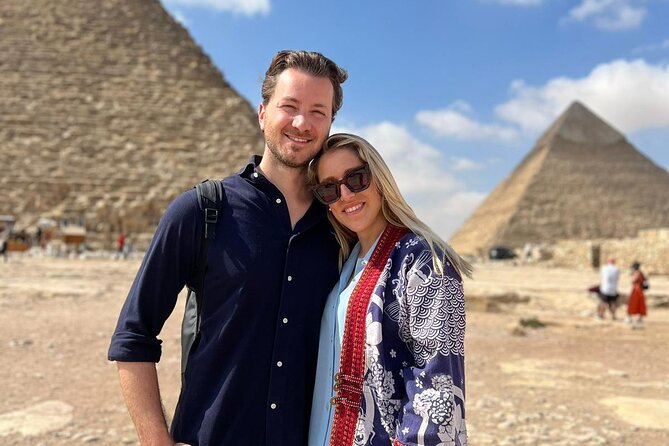 Grand Egyptian Museum, Giza Pyramids and Great Sphinx Tour - The panoramic viewpoint and the Great Sphinx