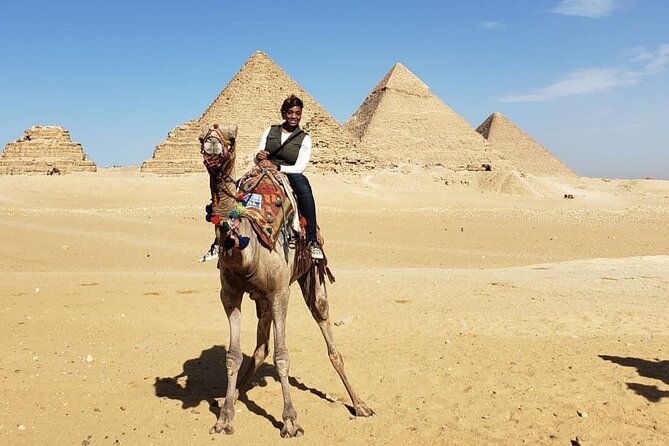 Grand Egyptian Museum,Giza Pyramids,Sphinx,Camel Ride&Lunch - The Giza Pyramids: three royal tombs in one view