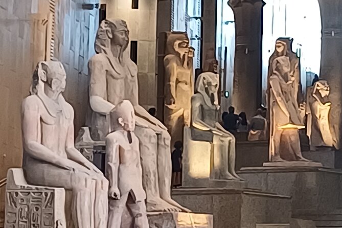 Grand Egyptian Museum, Grand staircase, New Galleries, and lunch. - Is $65 good value?