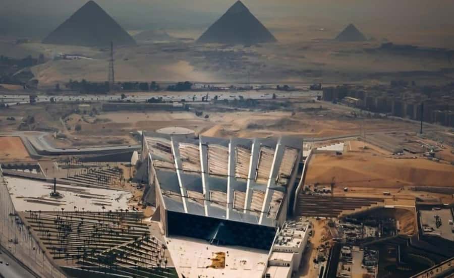 Grand Egyptian Museum Private Guided Tour(GEM) - Climbing the Grand Staircase through royal Egypt