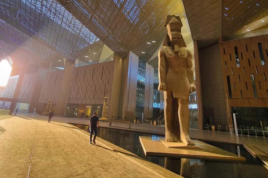Grand Egyptian Museum Private Guided Tour(GEM) - The Grand Hall and the first museum impressions