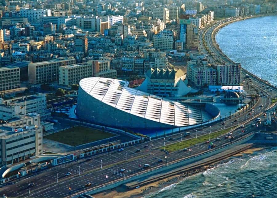 Group Tour top Things To Do In Alexandria From Cairo - The Alexandria Library and the problem with Fridays