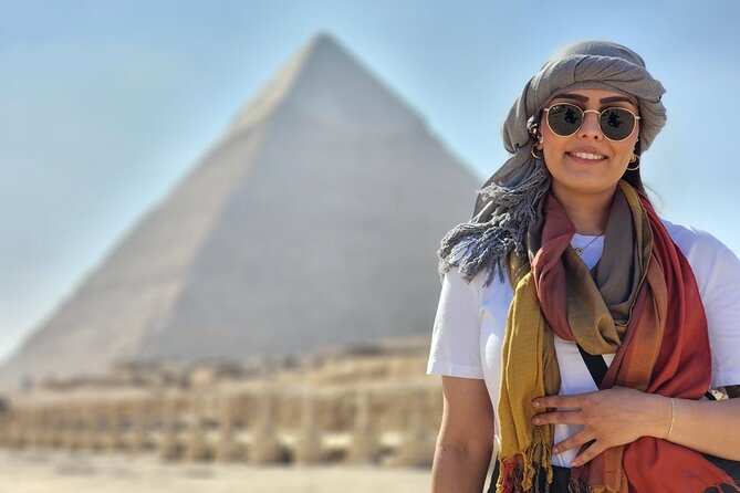 Guided Tour to Giza Pyramids ,Sphinx, Camel & inside the pyramids - Hotel pickup starts the morning simply