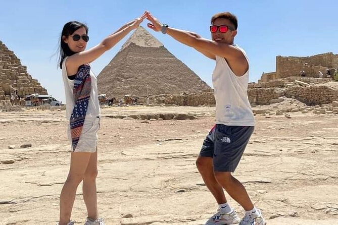 Half day Giza pyramids and Sphinx tour with an Egyptologist - The Great Pyramid of Khufu in 90 minutes
