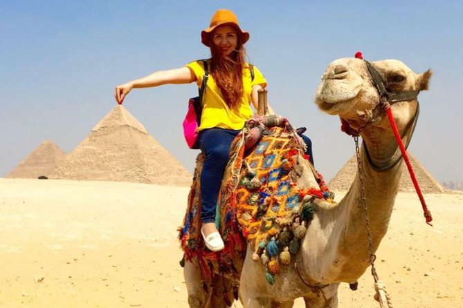 Half day Guided tour to Giza pyramids Sphinx with 1 Hour Camel ride - Hotel Pickup Makes Giza Easier