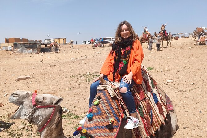 Half day Pyramids of Giza and Sphinx with Camel ride - Why the guide may make or break the day