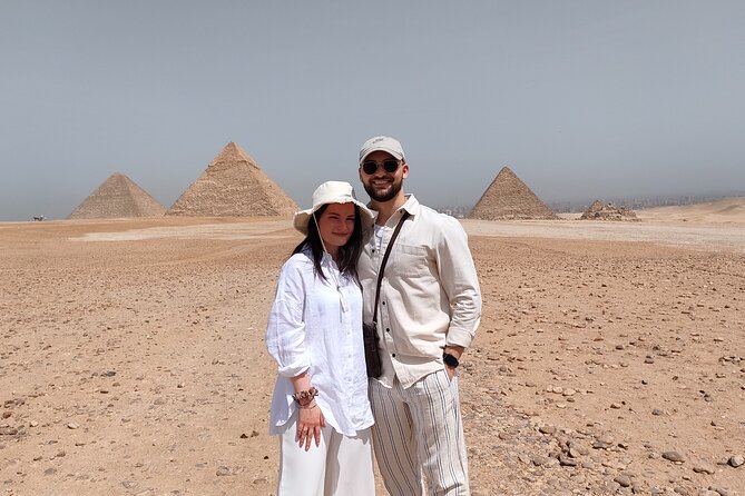 Half day Pyramids of Giza and Sphinx with Camel ride - Lunch, water, and the shape of the day