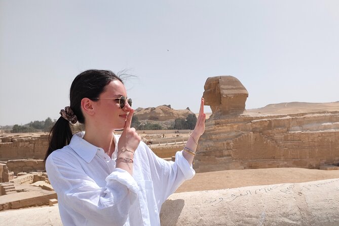 Half day Pyramids of Giza and Sphinx with Camel ride - Hotel pickup and the ride to Giza