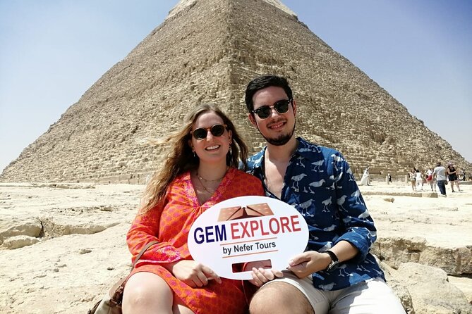 Half Day Tour Giza Pyramids &Great Sphinx with Private Tour Guide - The panoramic viewpoint and camel ride