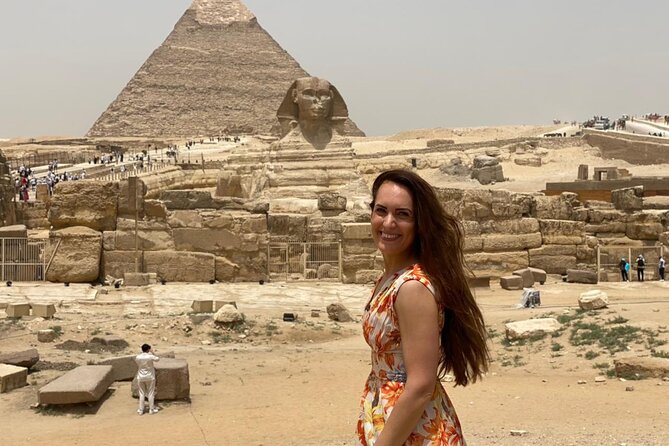 Half Day Tour Giza Pyramids &Great Sphinx with Private Tour Guide - The three pyramids of Giza