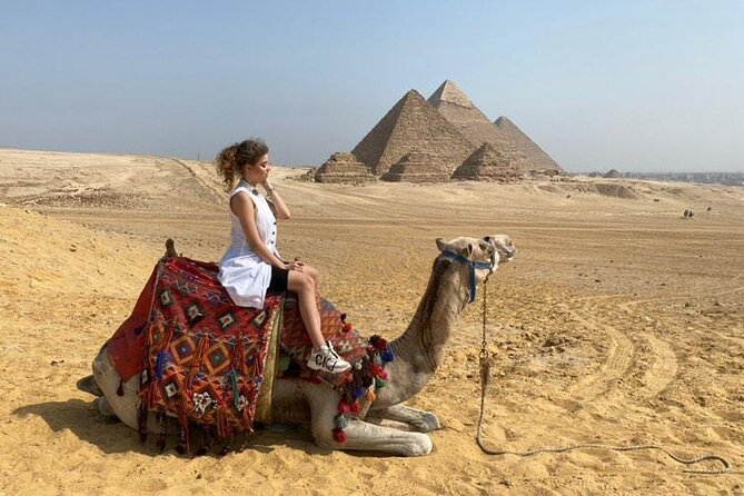 Half Day Tour to Giza pyramids, sphinx Lunch and camel ridding - Entering one pyramid costs extra