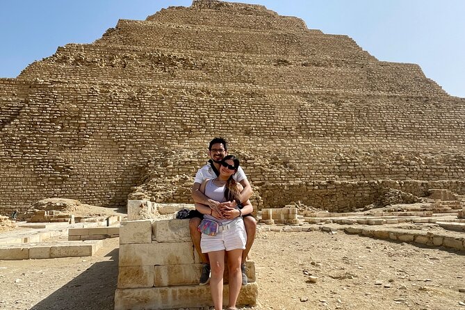 Half Day tour to pyramids of Giza and Sphinx - The panoramic view of all nine pyramids