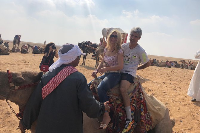 Half dayTour Pyramids of Giza Sphinx including Camel ride - The Great Sphinx and the drive down the plateau