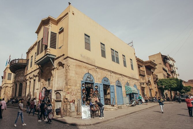 Have a walk in old Cairo with a visit to Cairo tower - Al-Aqmar Mosque and its finely cut façade