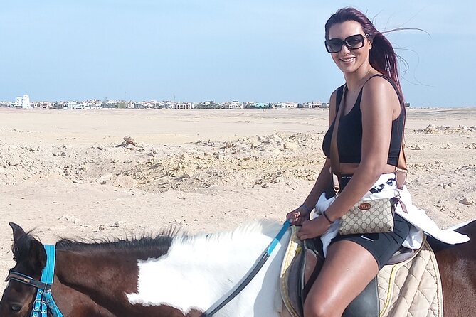 Horse Riding on the Beach And Desert 3 hours From Hurghada - How much support should beginners expect?