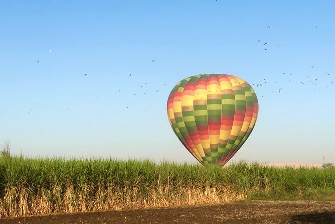 Hot Air Balloon Ride in Luxor Egypt with Transfers Included - Landing, transport back, and the three-hour schedule