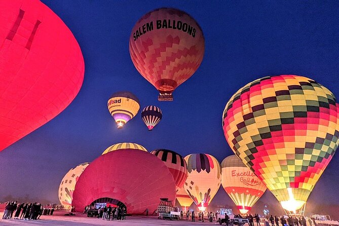 Hot Air Balloon Trip in Luxor include pick up & Transfers - Watching the balloon come alive