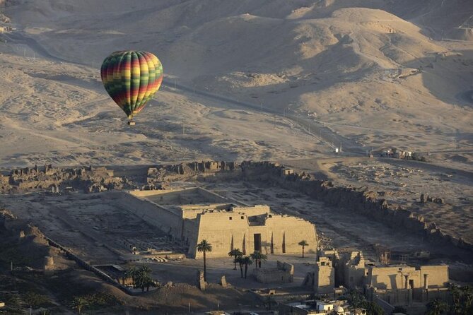 Hot Air Balloon Trip in Luxor include pick up & Transfers - The balloon flight above Luxor