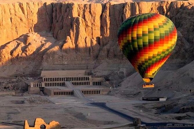 Hot Air Balloon Trip in Luxor include pick up & Transfers - Crossing the Nile by motorboat