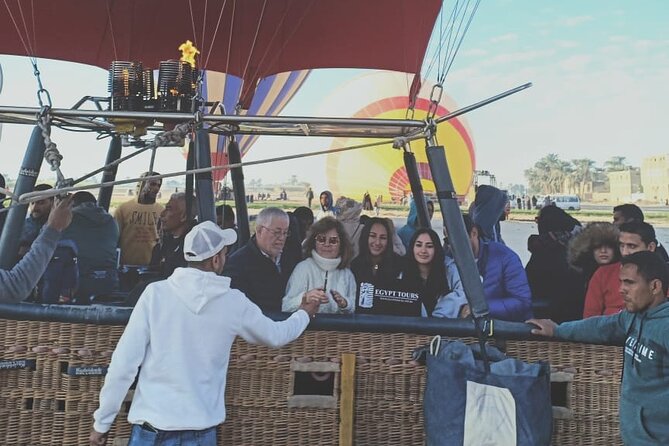 Hot Air Balloons Ride Luxor, Egypt - The sunrise flight over Luxor