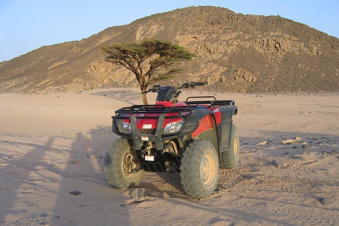 Hurghada: 3 Hours Quad Bike & Camel ride - Getting ready at the moto station