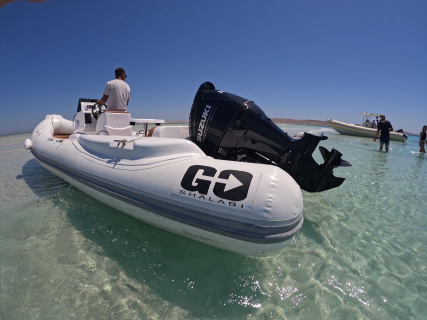 Hurghada: 4 Island Hopping Tour Dolphin, Snorkeling & Lunch - Dolphin searching is exciting, but never certain
